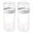 iDesign Large Stack 'n Snack Food Containers - Stackable Snack Containers for Yogurt, Granola, Fruits, and Vegetables