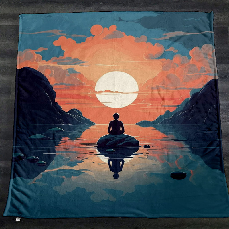 Throw Blanket, 51" W x 60" L