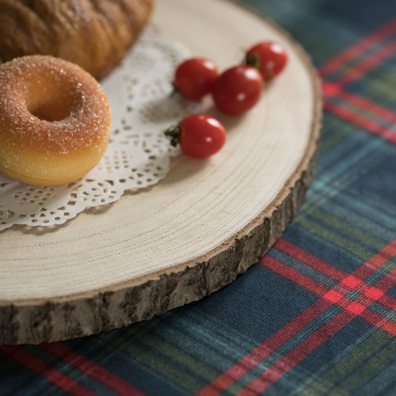Luong Solid Wood Tray - Set of 4, 1" H x 12" W x 12" L