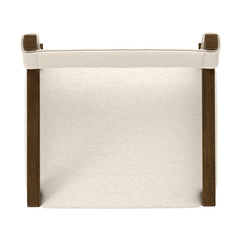 Ferris Dining Armchair, Amber Ash, Crypton Nomad Snow