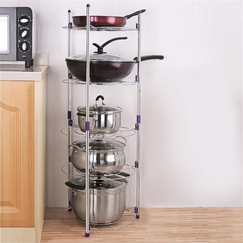 Iron Free Standing Pot Rack