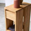 20cm W Solid Wood Bedside Table