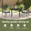 2 - Person Patio Dining Set Square Table