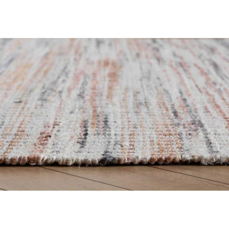 Horatio Striped Flatweave Area Rug, Rectangle 122 x 183cm