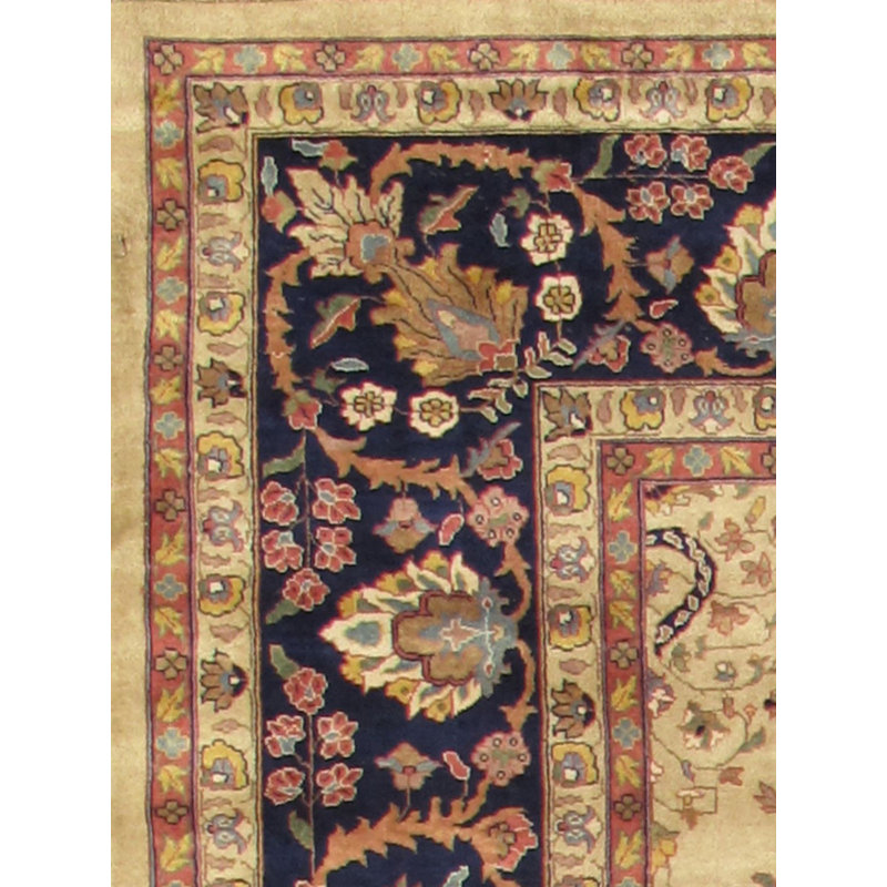 Azerbaijan Handmade Wool Geometric Area Rug, Rectangle 8' x 9'8"