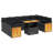  Garden Sofa Set Black