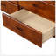 Lit plateforme simple en bois massif avec 6 tiroirs de rangement, élégant et durable pour les chambres modernes-1729145894