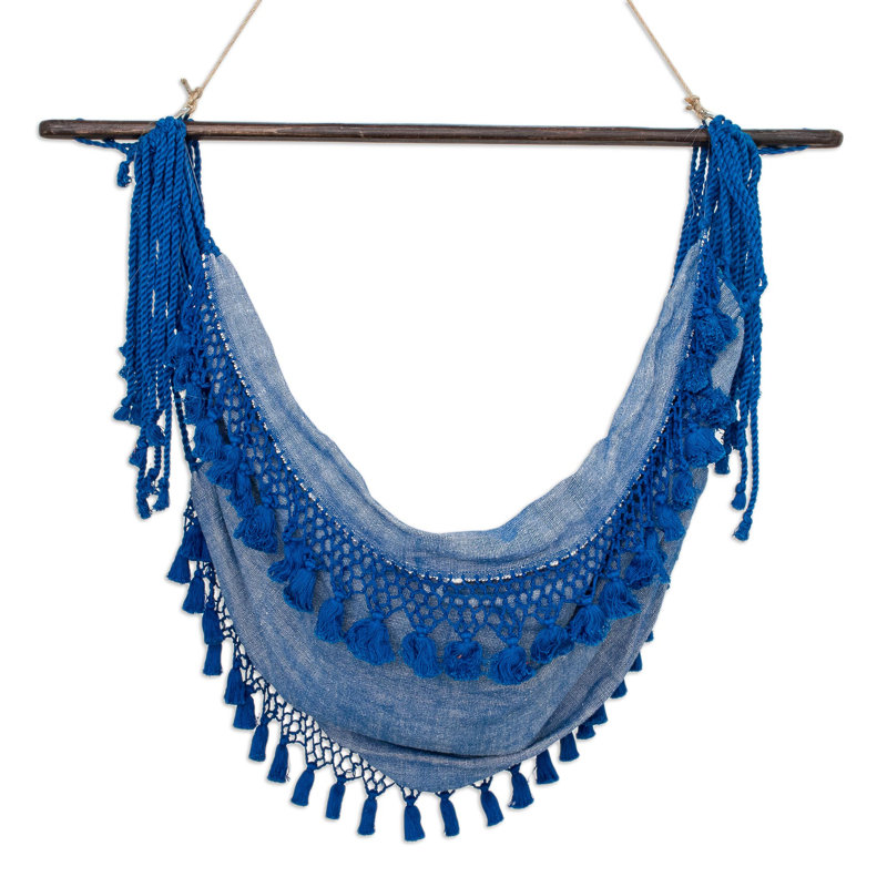 Chaise hamac Jarryn, Bleu