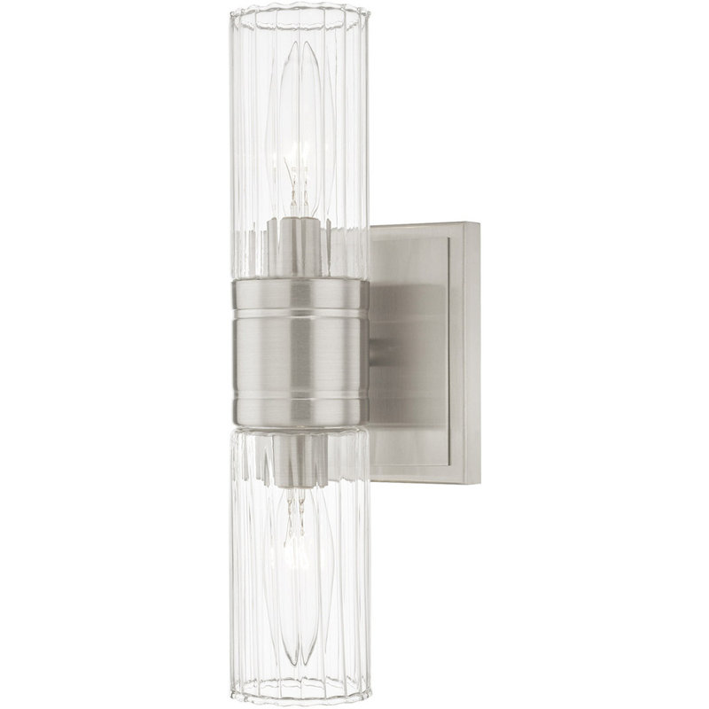 Midtown 2 - Light Vanity Light, Brushed Nickel