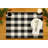 Tamaro Rectangular Checkered Dining Linen Set - Set of 4