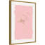 Reproduction d’art sur toile, "gracieux Bird I (Flamingo)" par Eva watts