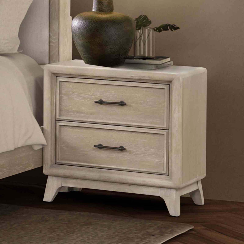 Table de chevet style transitionnel 1pc