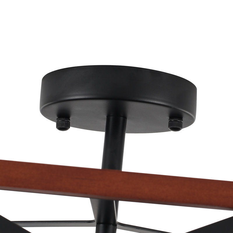 Plafonnier semi-encastré 3 lumières 