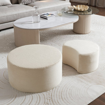Ensemble de tables basses gigognes en mousse Vetsa