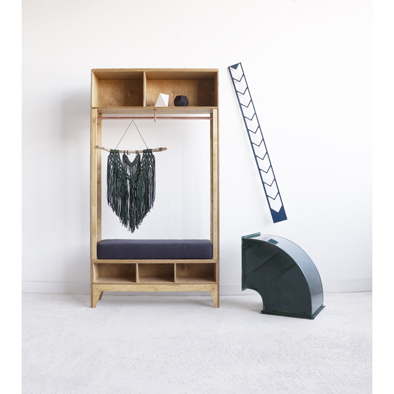 Powell Manufactured Wood Wardrobe