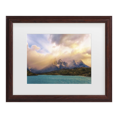 Carlos Guevara Vivanco The Wait Matted Framed Art