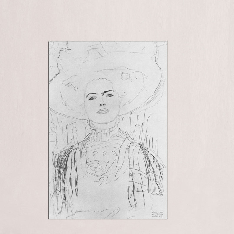 Gustav Klimt - Wrapped Canvas Print, 90cm H x 60cm W x 1.8cm D