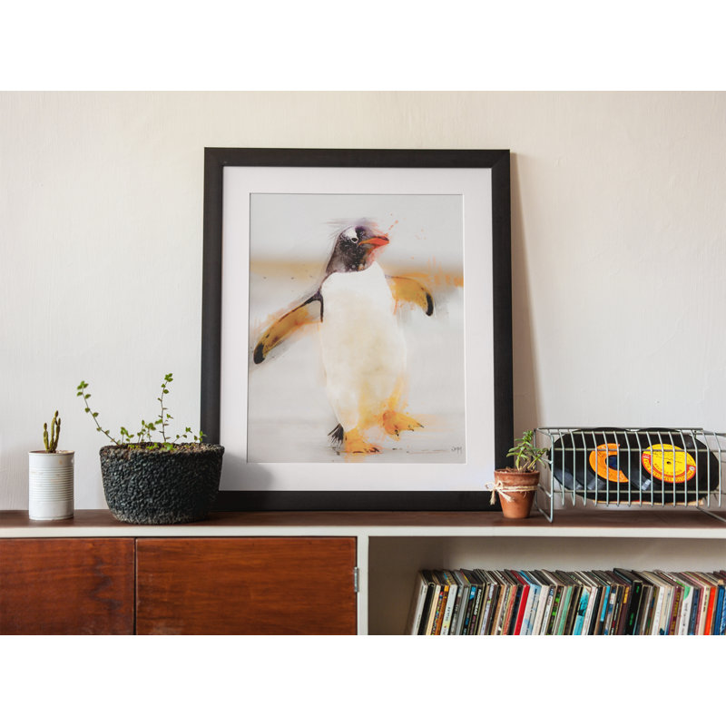 Cute Pengiun - Single Picture Frame Print