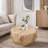 38"Three-dimensional Embossed Pattern Design American Retro Style Coffee Table-1958201703-1958365103-1947146650
