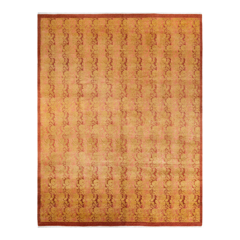 Classic One-of-a-Kind 9' 0" X 11' 10" Hand Knotted Area Rug