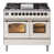Blanc antique / bronze