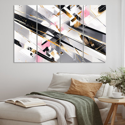 Impression sur toile tendue, 4 pièces