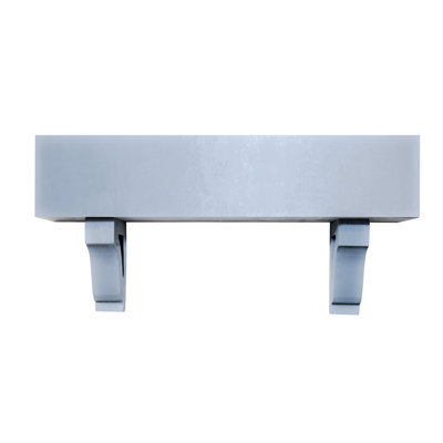 Poplar Floating Shelves W/Corbels