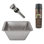 Premier Copper Products BSP5_LSQ15EN-P Bathroom Sink And Drain Package