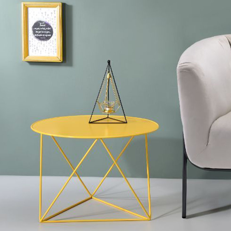 Independence Single Coffee Table, Yellow