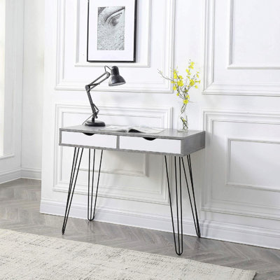 Table moderne 1Pc Laurel avec bureau et tiroirs