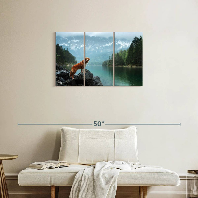 Brampt Nova Scotia Retriever, 20" H x 33" W