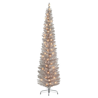 Gracian Lighted Pine Christmas Tree