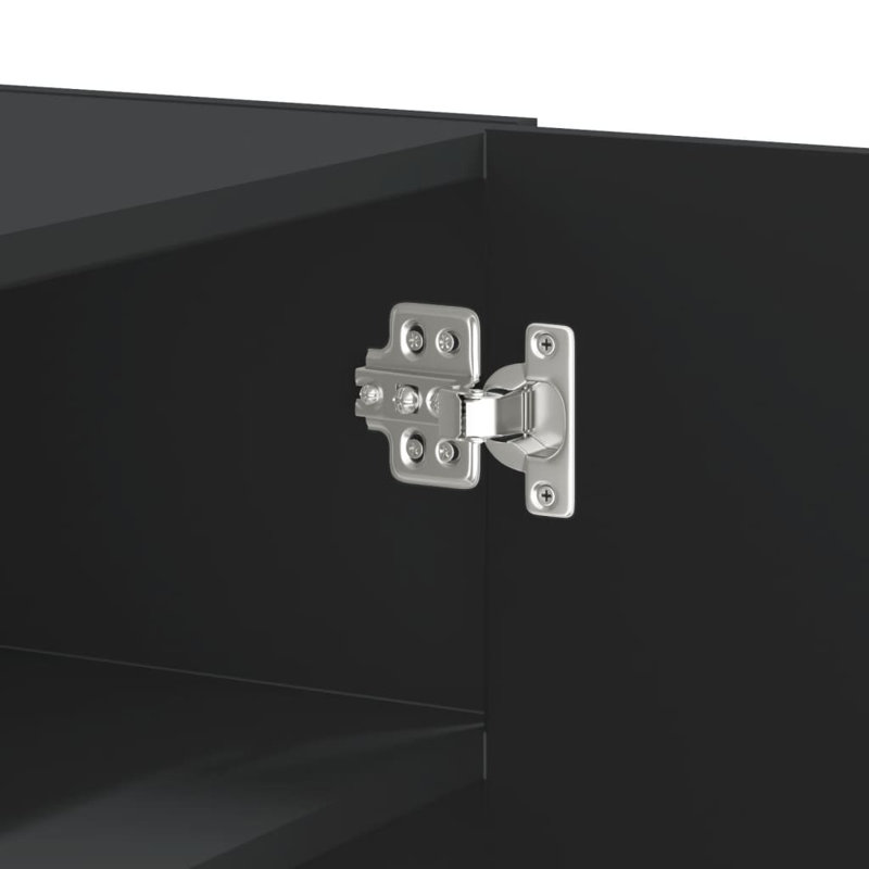 Antoninette Floating Shelf, Black