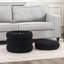 18-Inch Height Round Storage Ottoman-458697694