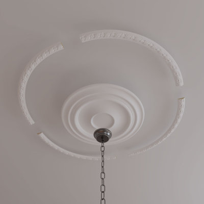 Ensemble d'anneaux de plafond Milton