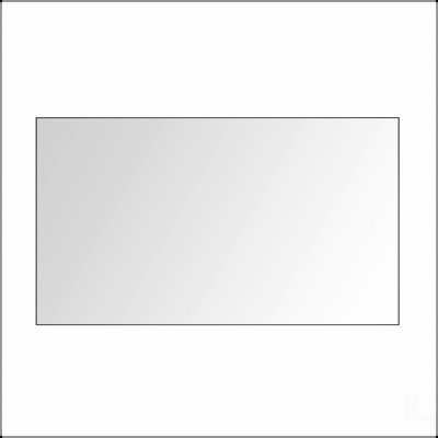 84 x 48 Inch Bathroom Mirror With Aluminum Frame, Rectangle Wall Mounted Vanity Mirror