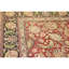 Hand Knotted Wool Oriental Area Rug in Navy And Wine