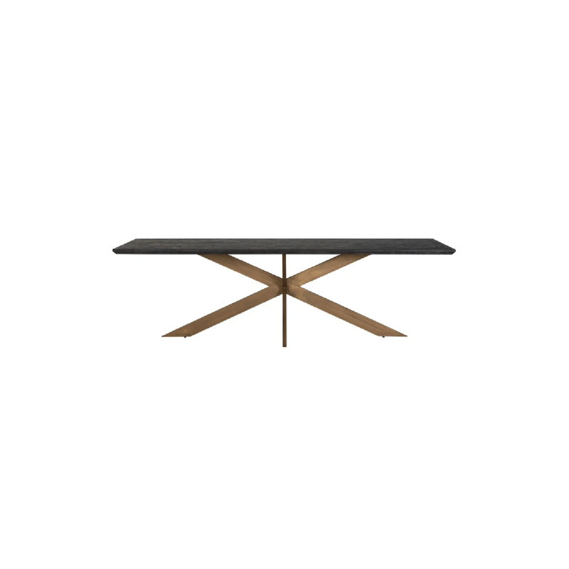 Blackbone Solid Oak Dining Table