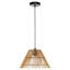 Daniels 1 - Light Satin Black Single Pendant