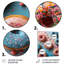 Délicieuse rose et bleue Sparkle Donuts II - nourriture, beignets, art mural-528101262-288057674