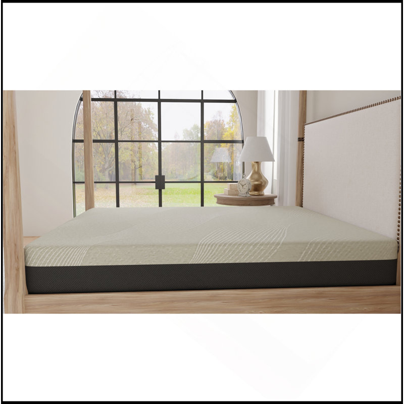 Matelas ferme en mousse viscoélastique gélifiée Sleep Sleep, 8", Très grand lit