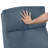 Pary Power Lift Chair, Armrests With Magazine Pocket, Blue Corduroy-120613789