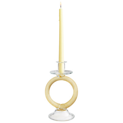 Chandelles en verre cirque