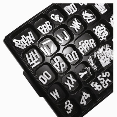 AARCO 330 Characters Magnetic & Lettering