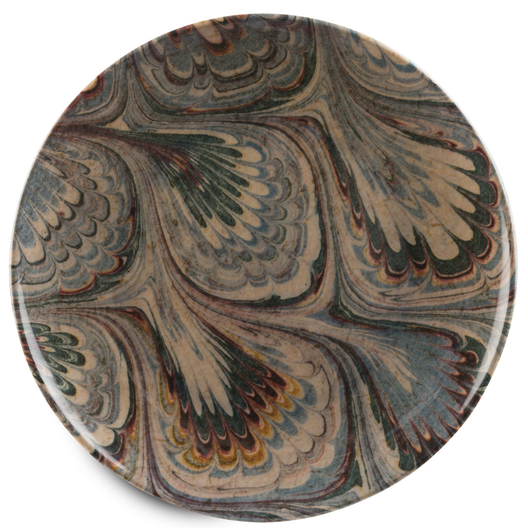 Amar 10'' Melamine Dinner Plate (Set of 4) World Menagerie