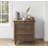 Farmhouse Nightstands Set Of 2 With 4 Drawer,Wood Storage End Table With Hidden Pull-Out Shelf, Large Side Table With 4 Solid Wood Feet And Metal Handle,Easy Assembly-1400425217-1400425218