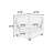 4 Coffee U-Shaped Sectional With Medium-Firm Seat, Cushion Back, Square Arms, Wrapping, Two Ottomans, Built-In Cupholder And Charging Ports 4 Seats, Color, Console-1281373321