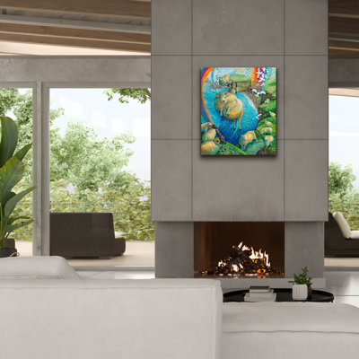 'Under The Rainbow' by David Galchutt Canvas Wall Art
