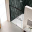 Porte de douche à dérivation, porte coulissante, avec verre trempé de 5/16 po-115606647