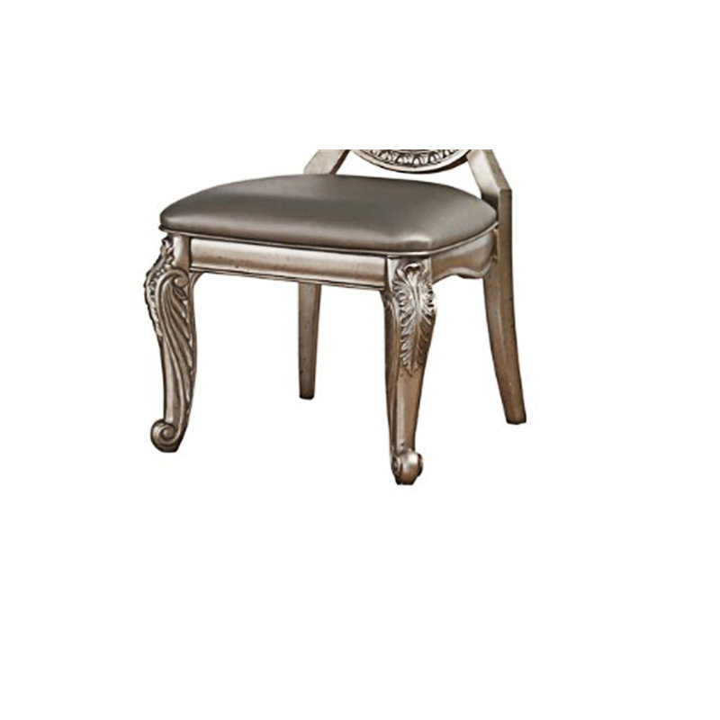 Chaise d'appoint rembourrée (ensemble de 2)